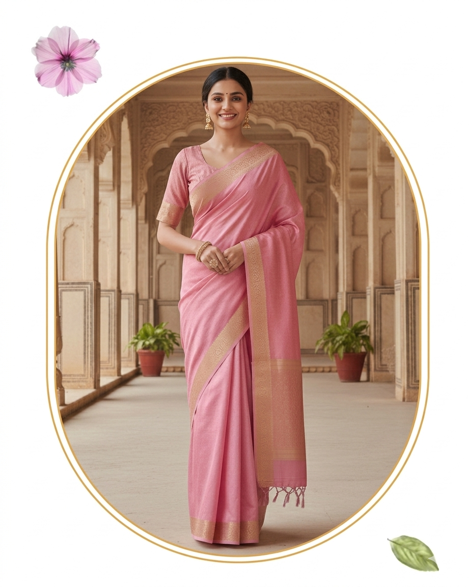 Banarasi Silk Sarees – Buy Online | Global Silk Mills
