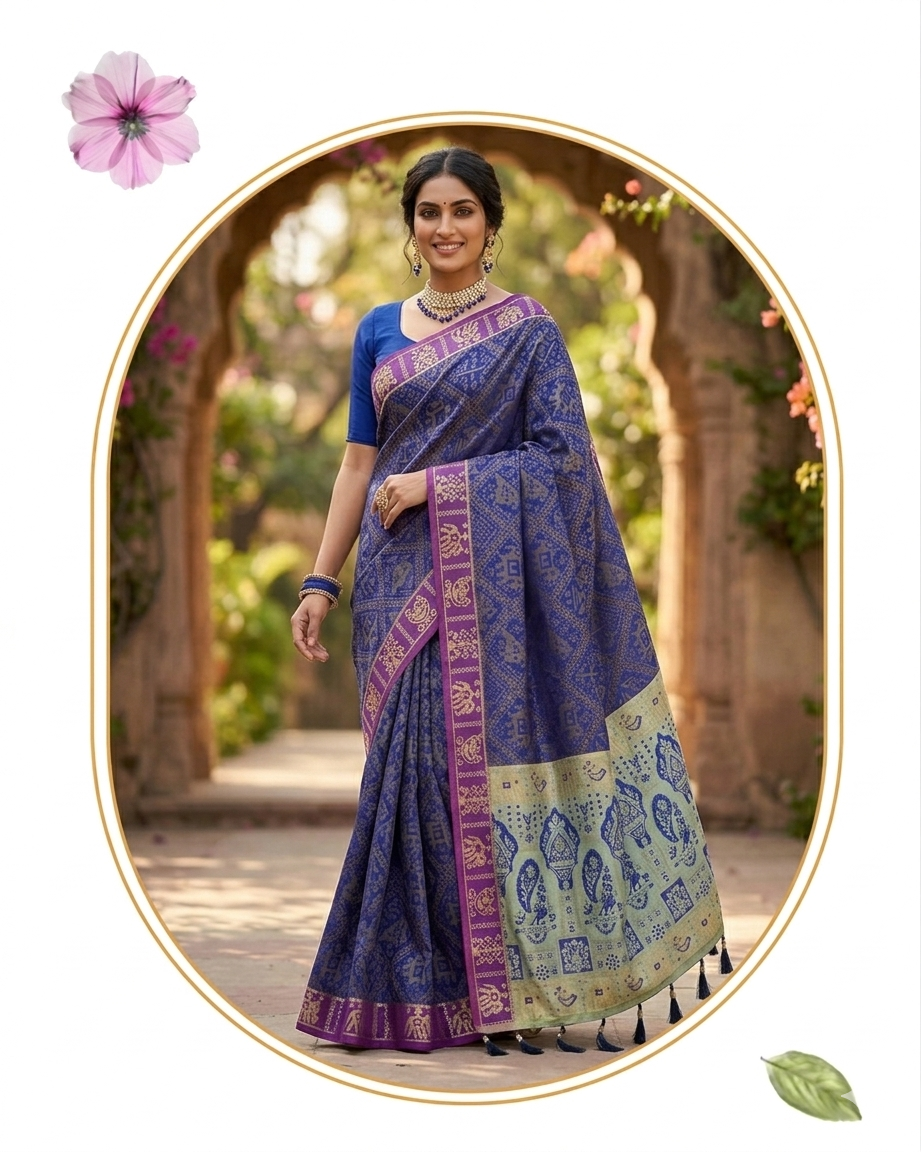 Patola Sarees – Pure Silk | Global Silk Mills