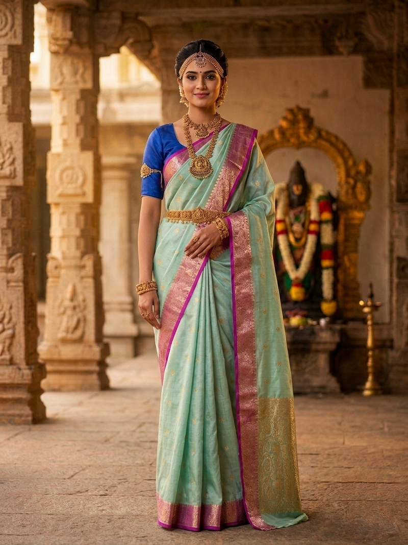 Luxury Bridal Silk Sarees for Every Beautiful Bride – Shop Exclusive Collection