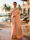 Royal Bridal Kanchipuram Pure Silk Saree with Rich Zari Weaving | Luxury Wedding Collection for Brides