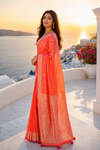Royal Traditional Silk Bridal Saree – Timeless Beauty for the Modern Bride