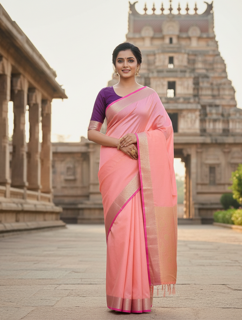 /minimalist-sarees-modern-women-bangalore – Global Silk Mills