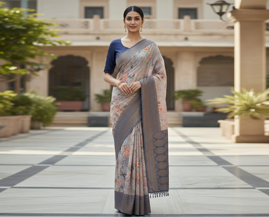 Heavy Designer Saree for Delhi Brides – Global Silk Mills