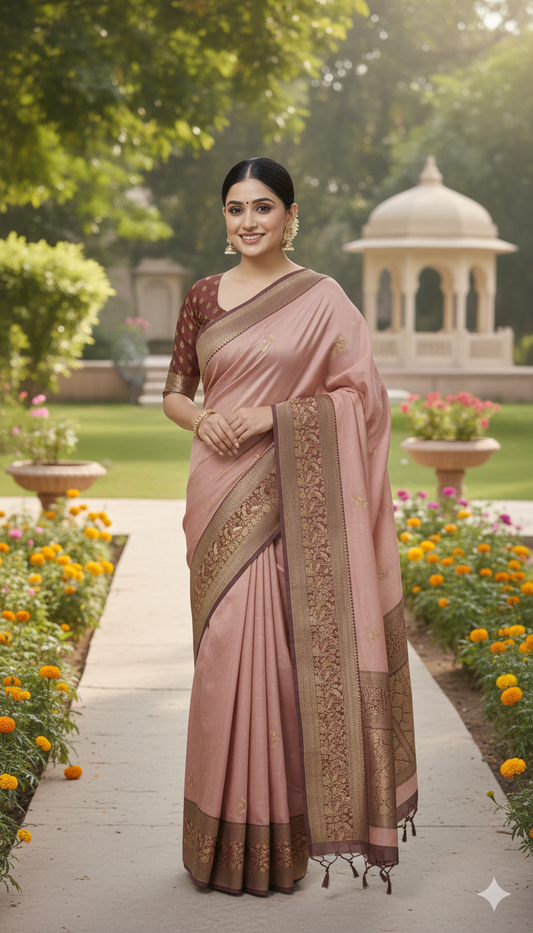Stylish Georgette Saree for Hyderabad Parties – Global Silk Mills