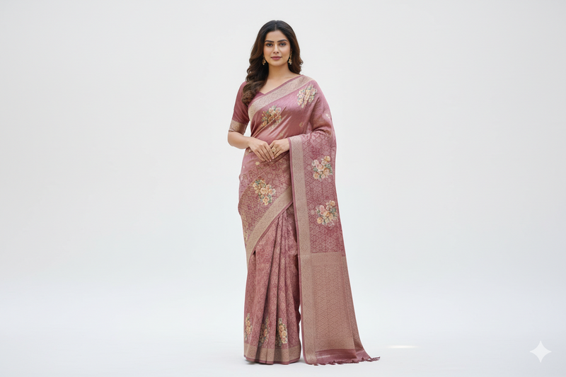 Celebrity Style Saree for Hyderabad Fashion Lovers – Global Silk Mills