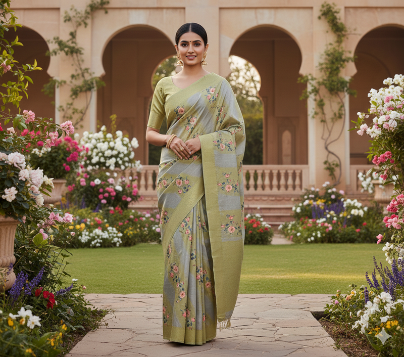 Luxury Banarasi Saree for Hyderabad Women – Global Silk Mills