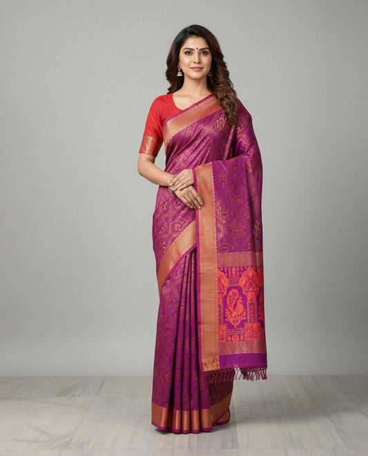 /low-maintenance-sarees-for-office-wear – Global Silk Mills