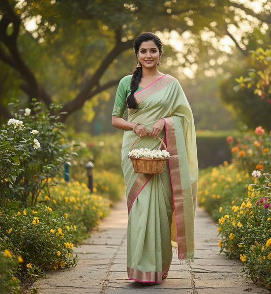 /simple-bridal-sarees-for-temple-wedding-india – Global Silk Mills