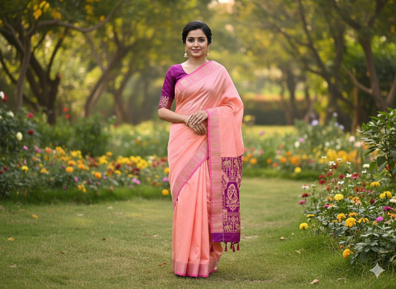 /lightweight-sarees-bangalore-weather-cotton-linen – Global Silk Mills