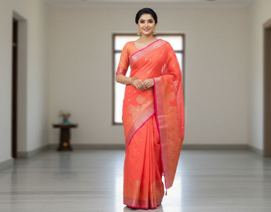 /office-wear-sarees-bangalore-elegant-comfortable – Global Silk Mills
