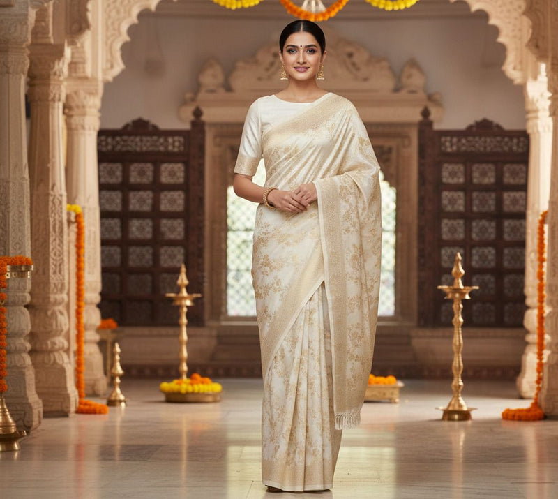 /simple-sarees-for-office-with-elegant-look – Global Silk Mills